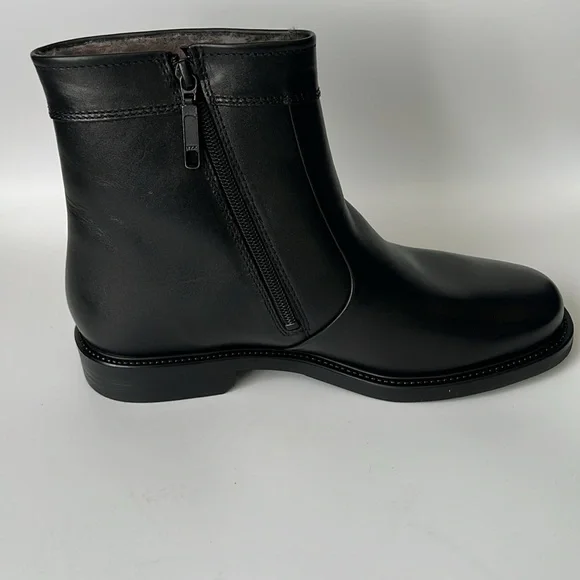 Fretz Men's Black Leather Boots NWT - 7 1/2 - Picture 5 of 14